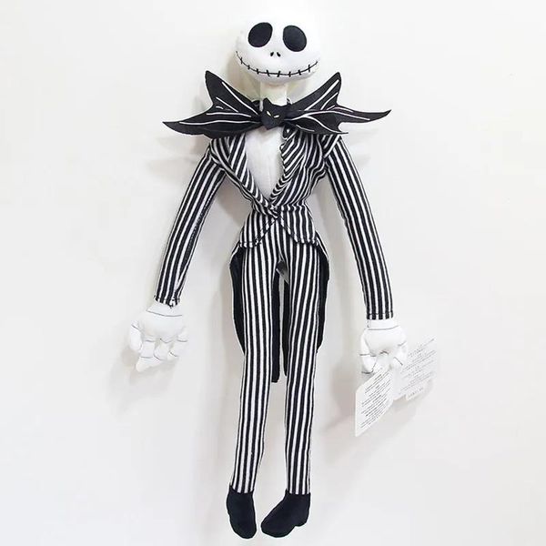 Poupées Poupées en peluche 50 cm Le Cauchemar avant Noël Jack Skellington Jouets en peluche Poupée Squelette Jake Peluche Jouets en peluche pour enfants Enfant