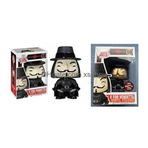 Dolls Pop V pour Vendetta Modèle Vinyl Figure Figure Collectible Toy J190719 Drop livraison Toys Cadeaux Accessoires DHTHJ