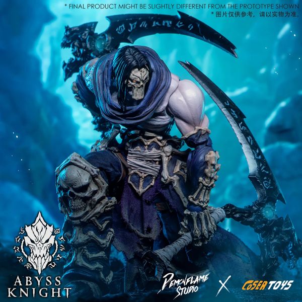 Poupées prévente démon flamme x toys coser AD005 1/12 ABYSS KNIGHT ACTION Figure Modèle complet Set 6 