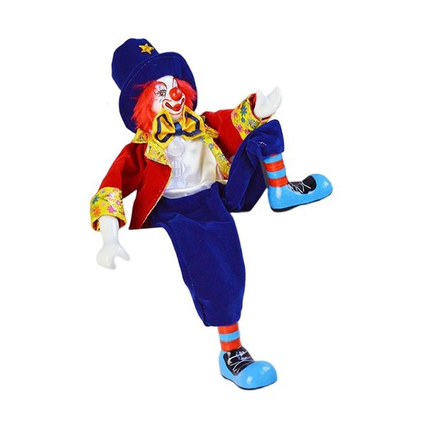 Muñecas Retro Payaso Juguete de peluche Decoraciones Favores de fiesta para sala de estar Escaparate 230705