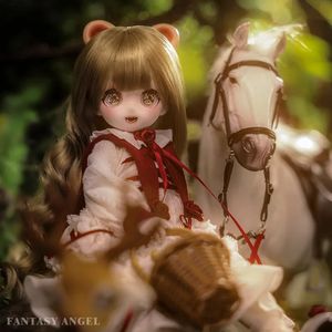 Poupées Sakura BJD poupée 1/6 Fullset 31 cm mignon résine boule articulée poupées artisanat Faceup mobile aimant corne animale poupées capricieuses 231121