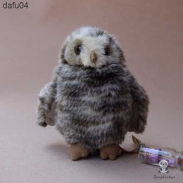 Poupées peluches jouet Simulation herbe hibou poupée jouets en peluche pour enfants cadeaux d'anniversaire ornements L230522 L230522