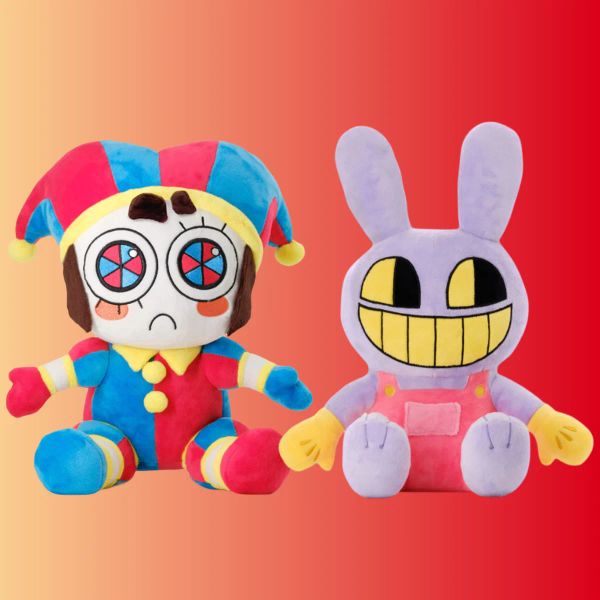 Dolls The Amazing Digital Circus Cartoon Brinoon Phas Pomni Jax Plush Doll Toy Theatre Rabbit Doll Toys Toys Cadeaux