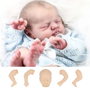 Poupées Witdiy Paulin 45 cm / 17,72 pouces Nouveau kit de bébé Reborn Doll Babor