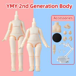 Dolls Ymy Body Joint Doll Diy Boy Girl Body voor Obitsu 11 GSC Head OB11 112BJD Doll Accessories Toy vervanging Joint Hand 230516