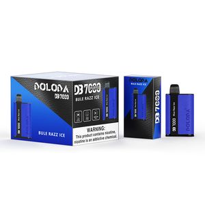 Doloda 7000PUFFS VS Tornado 7k Puffs Puff Bar Wape Pod Vaper Vaporisateur Jetable E-Cig Électrique Narguilé Prix Vixn Cigarette Électronique En Gros Je Vape Randm