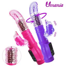 Dolfijn 36 Modi Konijn Gspot Vibrerende Rotatie Body Massager Vibrator Voor Vrouw Vibrerende Vibe Seksspeeltjes Volwassen Sexy Producten Y18509974