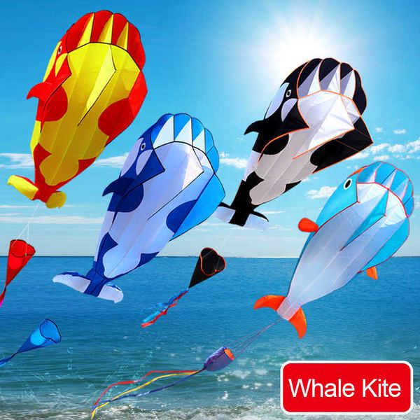 Dauphin garçons baleine filles animés animaux marins nouvelle grande table cerf-volant jouet d'extérieur enfants Cartoo 0110