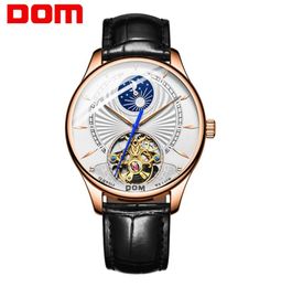 Dom Mens Watches 2019 Top Luxury Brand Automatic Mécanique montre des hommes en cuir Business Sports imperméables Montres M1260GL7M8147124