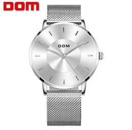 Dom Watch Men Fashion Sport Quartz Horloge Mens Mens Top Brand Brand Business Luxury Affaire imperméable Relogie Masculino M1289D7M344S9205901