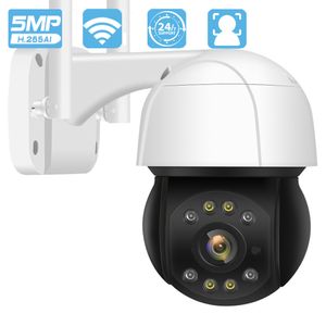 Caméras dôme 5MP PTZ Wifi IP Camera Outdoor AI Human Auto Tracking Wireless Camera Audio 2MP 3MP Smart Security CCTV IP Camera Cloud Storage 221025