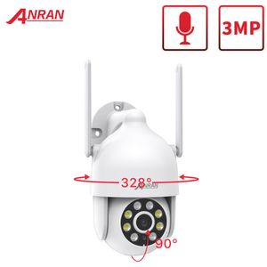 Dome Camera's Anran 3MP5MP PTZ WiFi IP Surveillance Beveiligingsbeschermingscamera Outdoor Wireless CCTV Audio Smart Home Full Color Night Vision 221025