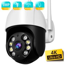 Caméras dôme BESDER 4K 8MP 5MP Ultra HD PTZ Caméra IP AI Détection humaine Caméra de sécurité WiFi étanche Suivi automatique Surveillance vidéo P2P 221025