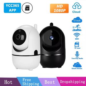 Caméras dôme Caméra IP YCC365 Plus maison intelligente 1080P HD caméra de sécurité suivi automatique réseau Surveillance sans fil Vision nocturne caméra WiFi 231208