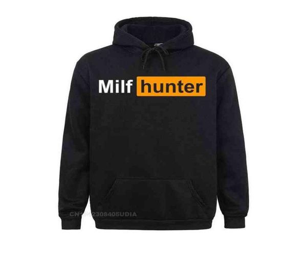 Dominante Man Sweatshirts MILF Hunter Grappige Volwassen Humor Joke Voor Mannen Die Liefde Milfs Trui Hoodie Hoodies Kleding Camis7062293