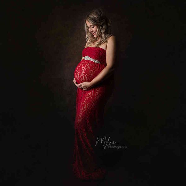 DonJudy, vestidos de maternidad sexis para sesión de fotos, encaje, vestido de embarazo, accesorio de fotografía, Maxi vestido, vestidos para mujeres embarazadas 2022 AA220309