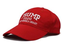 Donald Trump 2020 Capas de letras Bordado Capilla de béisbol curva de algodón Make America Great Adultos para hombres Sport Sport Sun Visor Epac1948552