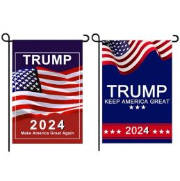 Donald Trump 2024 drapeau MAGA bannière garder l'amérique grands drapeaux de jardin 4966H S S S s