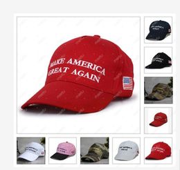 Donald Trump 2024 US Election Baseball Cap Make Keep America Great Again à nouveau Hat Embroderie Le président républicain Trump Caps avec Ameri8303085