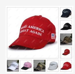 Donald Trump 2024 US Election Baseball Cap Make Keep America Great Again à nouveau Hat Embroderie Le président républicain Trump Caps avec Ameri7405469