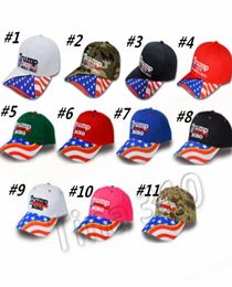Donald Trump Baseball Hat Camouflage Keep America Great 2020 Président Élection Trump Hat Ball Cap T2C50638918400