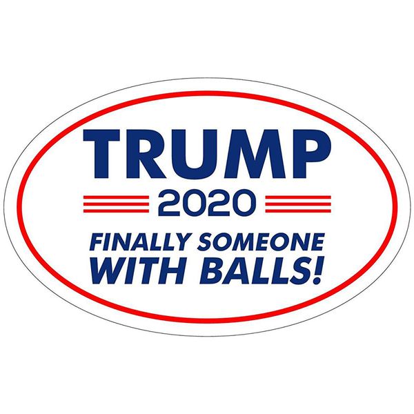 Réfrigérateur autocollant Trump autocollant 2020 élection présidentielle Stickers muraux garder faire de l'amérique grand décalcomanie autocollants pour voiture VT0515