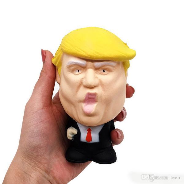 Donald Trump Stress Squeeze Ball Jumbo Squishy Toy Decor Squeeze Fun Joke Props Enfants Poupée Cadeau Cool Nouveauté Soulagement De La Pression jouets pour enfants