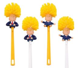 Donald Trump Toilet Brush Supplies Toilet Set Brush Brush Tolders WC Borstel Papier de toilette Original Accessoires de nettoyage de salle de bain Dec5169093949