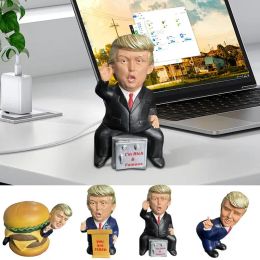 Donald Trumpp figuur grappig speelgoed decompressie Toys Donald J Trump The America President Collection Figure Toys Resin Sculpture