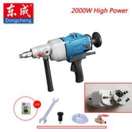 Dongcheng 2000W perceuse à diamant 180mm perceuse à noyau de diamant avec Source d'eau à main pour mur en béton perceuse électrique Z1Z-FF-180