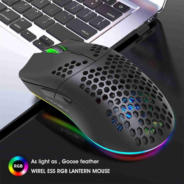 Dongdong Mouse RGB Emisión de luz Programación de 6 teclas Admite una variedad de juegos Q230825