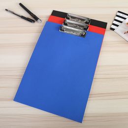 Dongqi papeterie pratique A4 simple face carton Clip tableau d'écriture Clip dossier Pad Clip a4 sortie d'usine