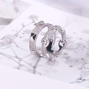 Donia sieraden luxe armbandfeest Europese en Amerikaanse mode grote klassieke varkensneus koper koper miniatuur ingelegde zirkonia armband ring set ontwerper geschenken mooie qq