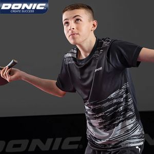 Donic Breathable Table Tennis Jersey T-shirt Ping Ping Ping Ping