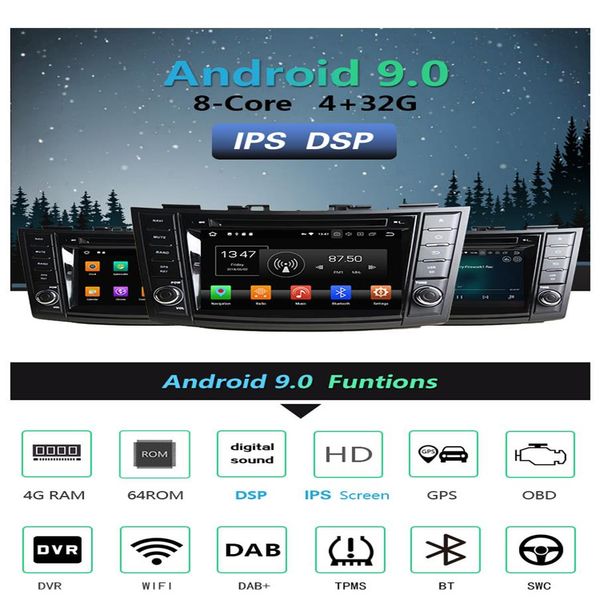 Ne pas vendre vendu séparément accessoires externes pour lecteur d'autoradio série K OBD TV numérique TPMS caméra DVR DAB 265p
