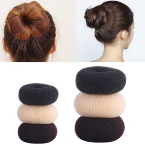 Donut Hair Styling Tools Messy Bun Maker Women Hair Clip Braid Elastic Hair Accessories Girl Ponytail Holder