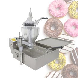 Donut Maker 110V 220V Elektrische verwarming Kleine automatische Donut Machine Commerciële donutfriteuse Waterapparatuur