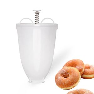 Moule de beignet Facile Fast Portable Donut Maker Manual Dispentier Donut Donut Machine Arabe Plastic Lightweight Kitchen Tools