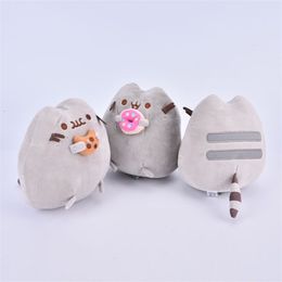 Donuts Cat Kawaii Cookie Icecream Rainbow Cake Style Plush zacht knuffeldieren speelgoed voor kinderen kinderen cadeau 220628