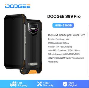 DOOGEE S89 Pro Rugged Phone 8+256GB P90 64MP Camera 12000mAh Battery Cellphone Global Version Android 12 Night Vision Smartphone
