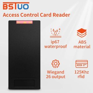 Sistema de control de acceso a la puerta Electrónico 125 Khz EM ID RFID Wiegand 26 bits Sensor de tarjeta inteligente sin contacto Lector de tarjetas inteligentes Escáner 240123