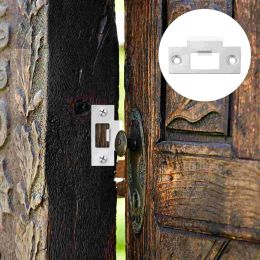 Verrouillage de porte plaque en acier plaques de frappe en acier pour les portes intérieures verrouillage du corps plaque de bande latérale verrouillage du verrouillage de porte
