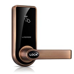 Serrures de porte LACHCO serrure de porte électronique écran tactile mot de passe 4 cartes Code numérique sans clé verrou boulon serrure de porte intelligente maison intelligente L16073BS HKD230903