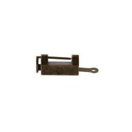 Deursloten Ootdty Vintage bruiloft messing hangslot met sleutel voor sieradendoos Traditioneel Chinees Aankomst Drop Delivery Home Garden Buildi Dhfjm