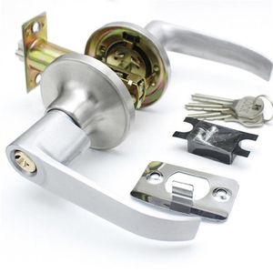 Verrons de porte Handle Poigure de haut niveau en alliage de zinc en alliage à trois pôles de salle de bain sphérique de salle de bain accessoires 220906