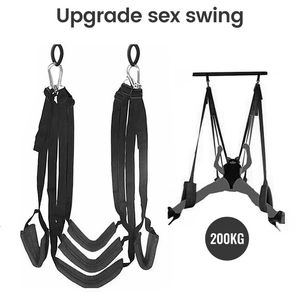 Deur seks swing passie voor koppels sex swing liefde opgewaardeerde versie seks meubels beperkingen stoelen swing volwassen erotische producten 240408