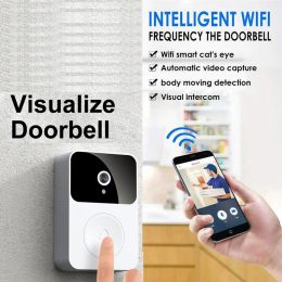 Deurbel 2022 x9 Video deurbel 5g dubbele wifi buitendeur bell waterdichte IP65 batterij intercom smart home draadloze deur telefooncamera