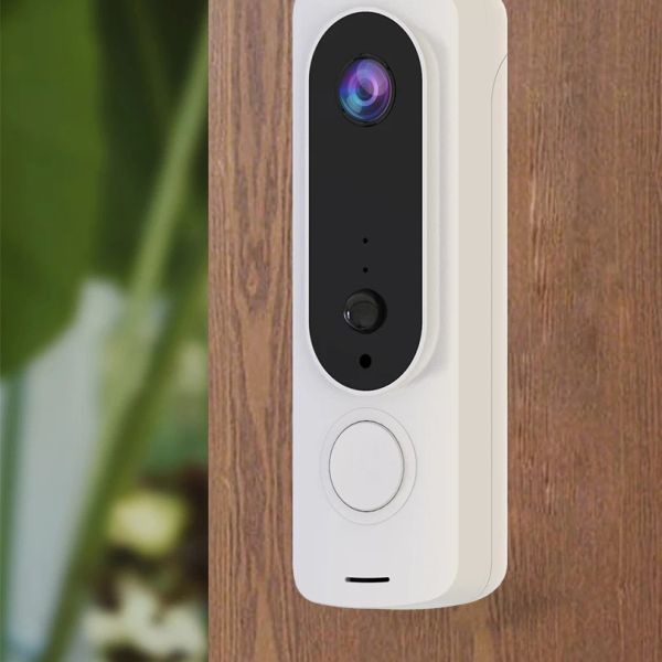 Sonnette de porte nouveau tuya smart vidéo sonnette de porte wifi 1080p vidéo interphone porte caméra ip twoway audio fonctionne avec alexa echo show google home