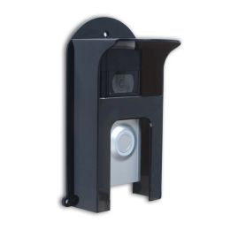 Sonnette de porte sonnette en plastique couvercle de pluie adaptée aux modèles d'anneau sonnette de porte étanche Protector Shield Video Doorbells