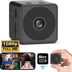 Sonnette de porte Q16 Mini WiFi Survalance Camera 1080p IR Vision Night Vision Smart Home Surveillance Security Protection IP CAM WA / 1000mAH Batterie